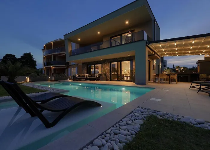 Scala Pomer-medulin Sea View Villa Pomer